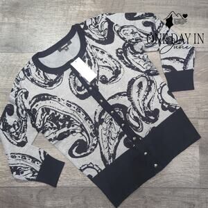 Premise Studio Snap Front Swetaer Size XS